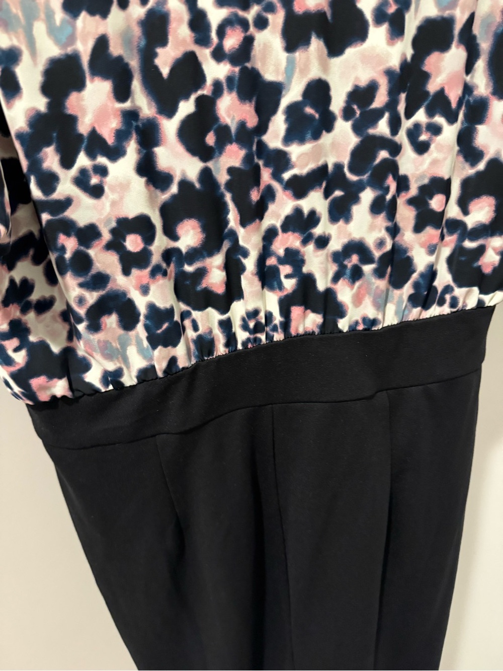 Torrid Pink and Navy Leopard-Print Dress - Picture 10 of 12